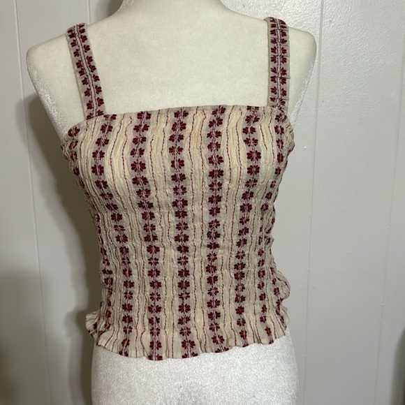 Floral crop top - Picture 1 of 3